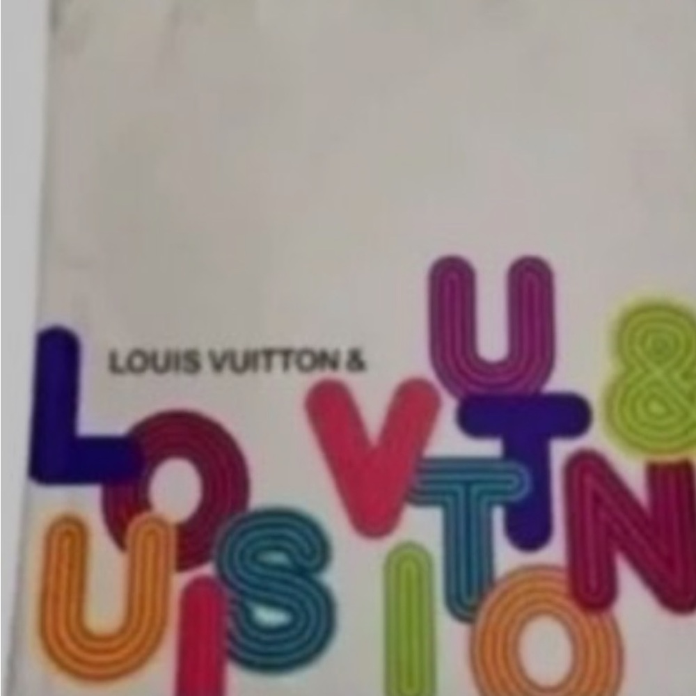 Louis Vuitton Colorful Logo Canvas